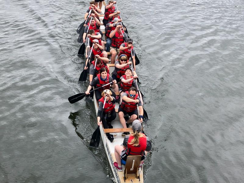 Featured image for “Crombie Crushers Top Fundraisers at Dragon Boat Festival”