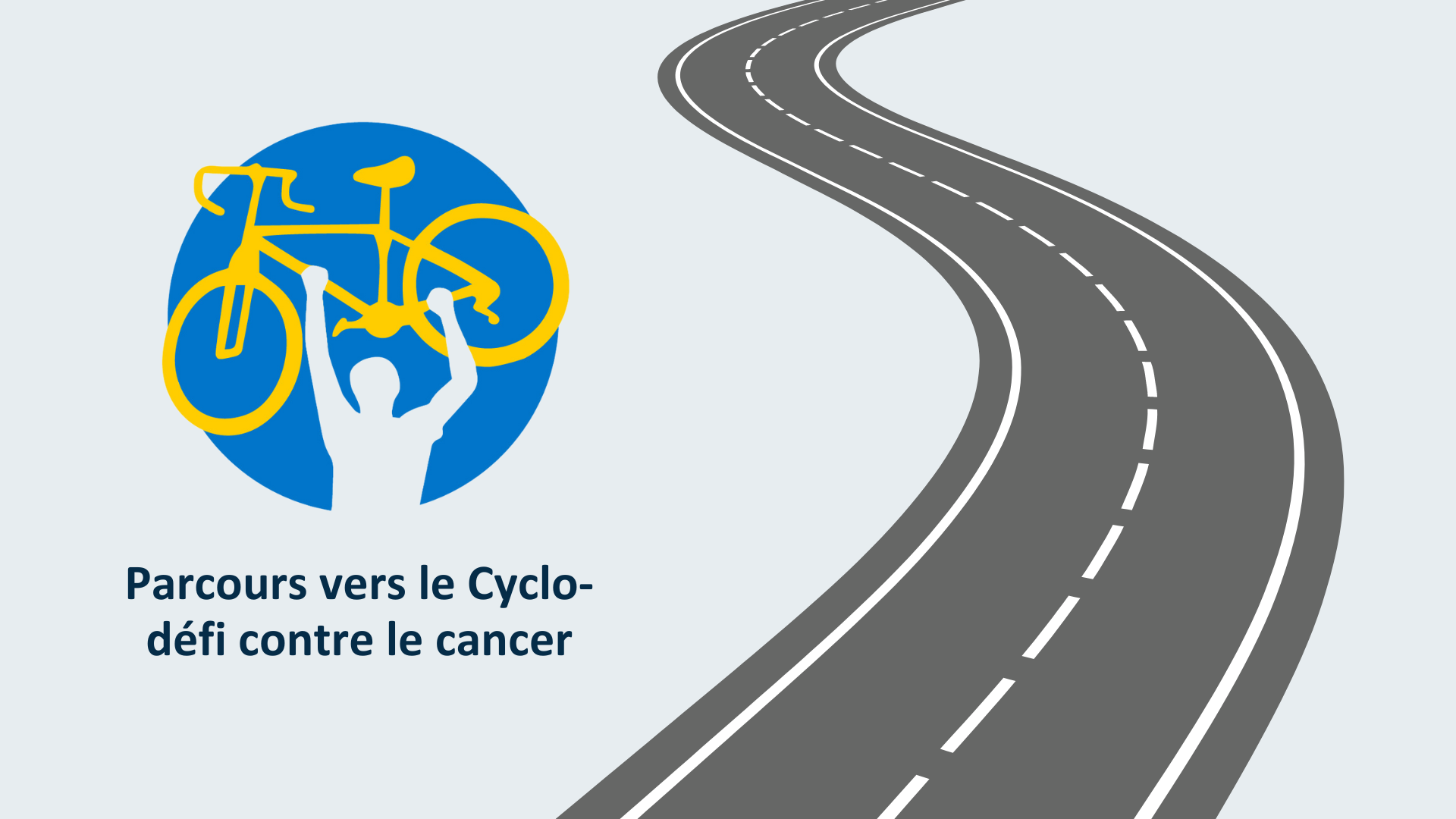 Parcours vers le Cyclo-defi contre le cancer